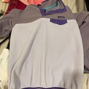 Patagonia Purple Pullover Limited Edition Fleece